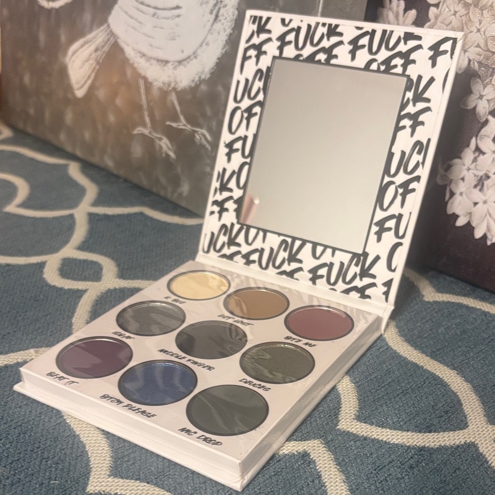 BH Cosmetics F OFF Bold 9-Color Shadow Palette - Picture 2 of 3